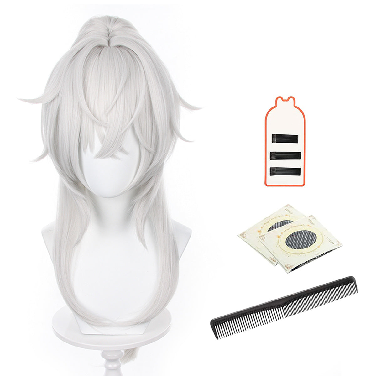 在庫品】HOLOUN 星穹鉄道ウィッグ景元 コスプレ ウィッグ コスプレ道具