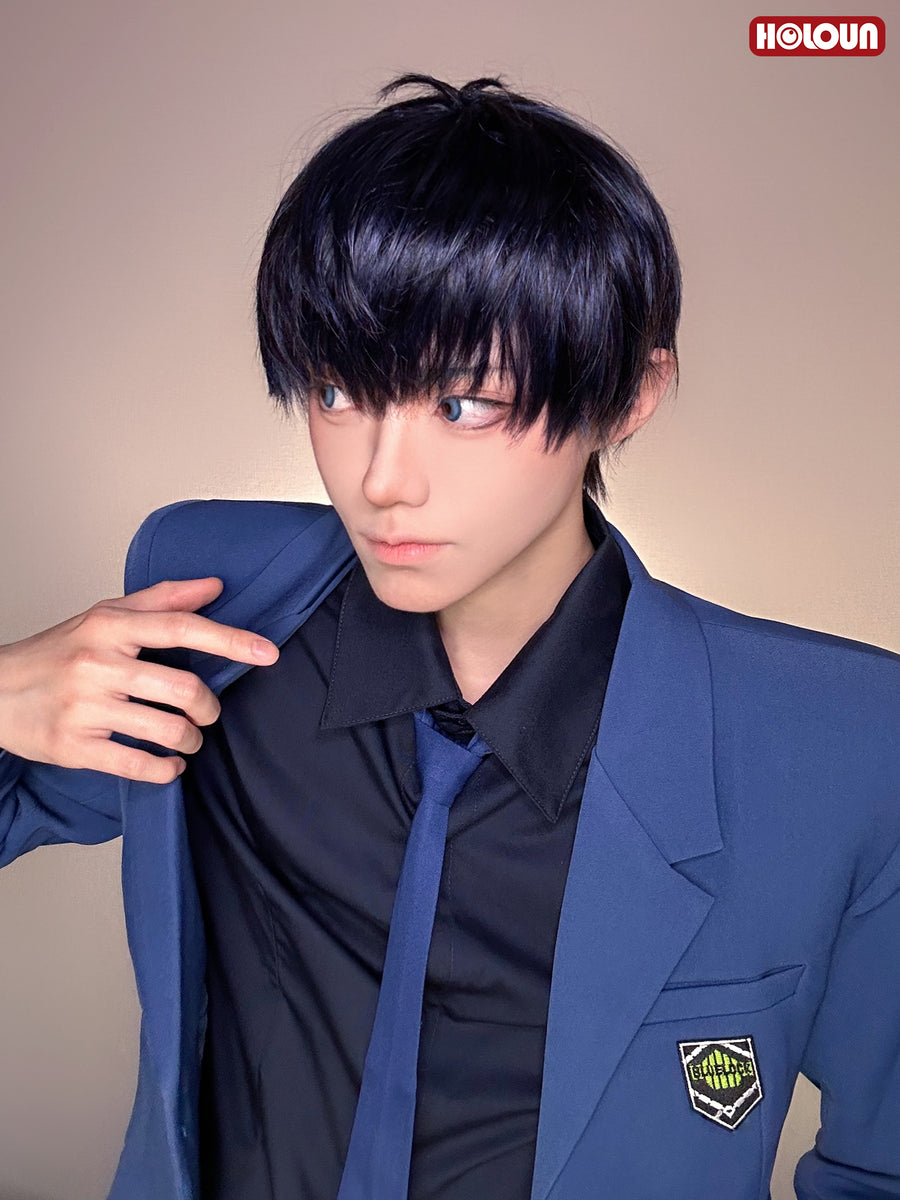 在庫品】HOLOUN ブルロク Blue＆Lock エゴ展 青いスーツ 潔世一 糸師凛