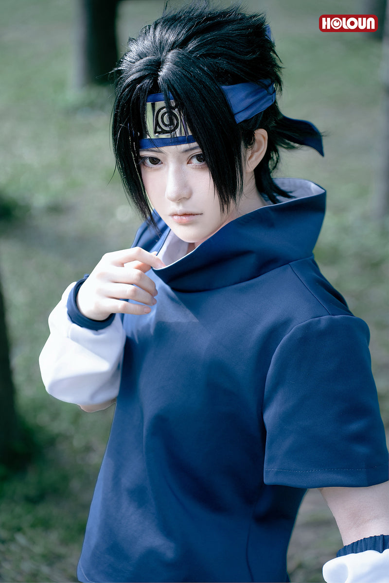 【靴・小物付き】NARUTO うちはサスケ コスプレ うちはサスケ コスプレ靴/ブーツ コスプレ衣装