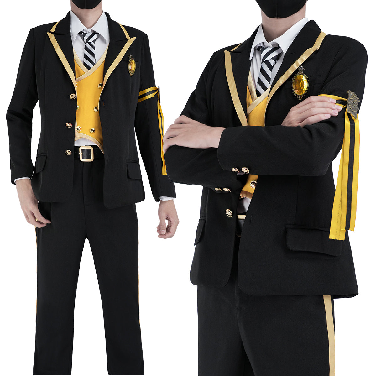 【在庫品】HOLOUN ついすとワンダーランド  サバナクロー寮の制服 ハロウィン仮装 衣装 セット クリスマス イベント  ゲーム仮装 アニメ 演出服