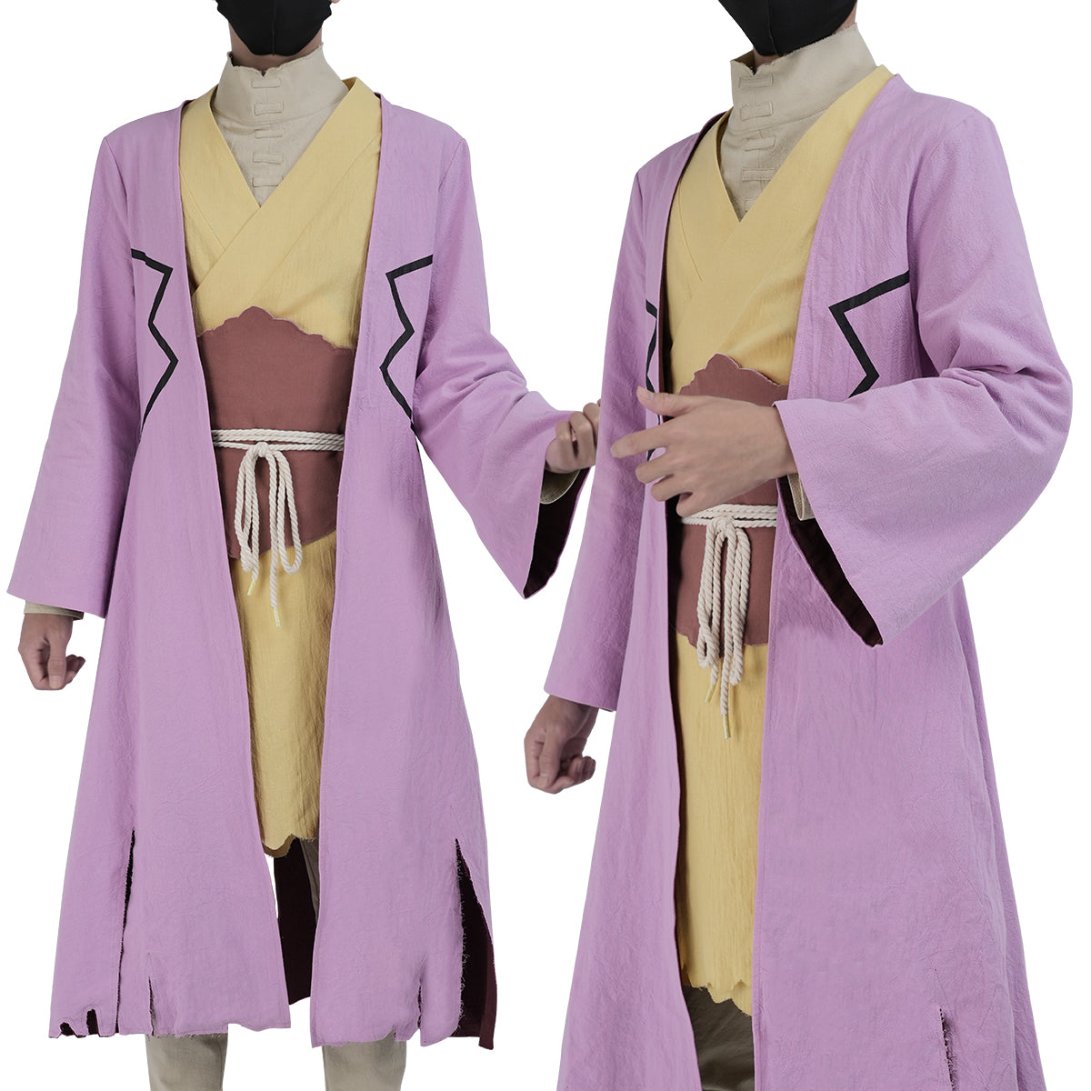 【在庫品】HOLOUN Dr.ストーン Dr.STONE あさぎりゲンのコスプレ服 ハロウィン仮装 衣装 セット クリスマス イベント  アニメ 演出服