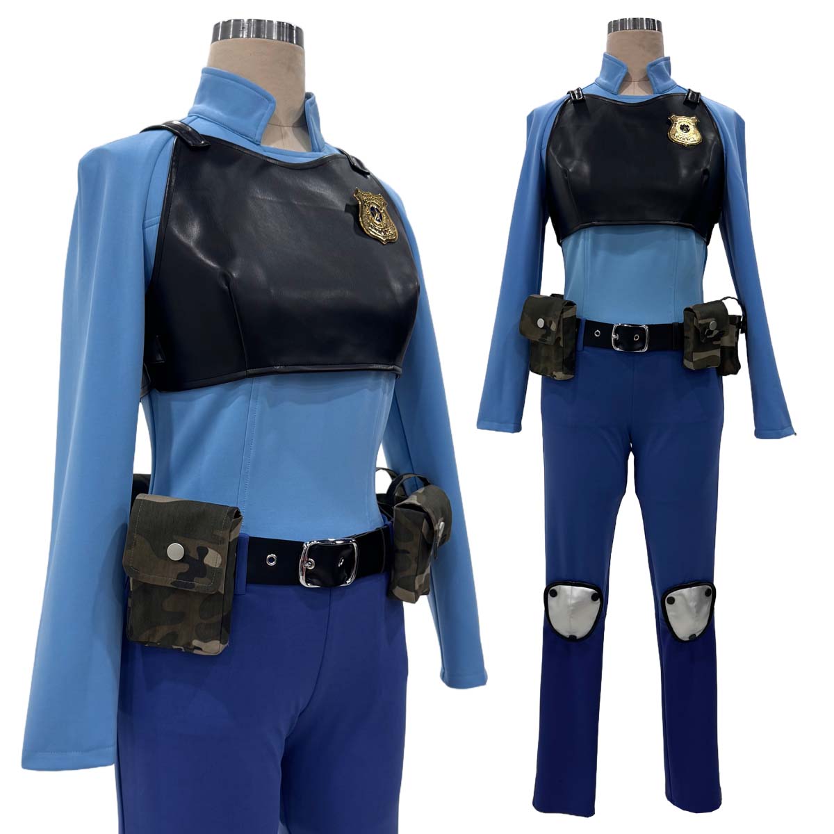 【新着商品】HOLOUN ズ一トピあ ジュディ・ホップスのコスプレ服 警察服 ハロウィン仮装 衣装 クリスマス イベント  ゲーム仮装 アニメ 演出服