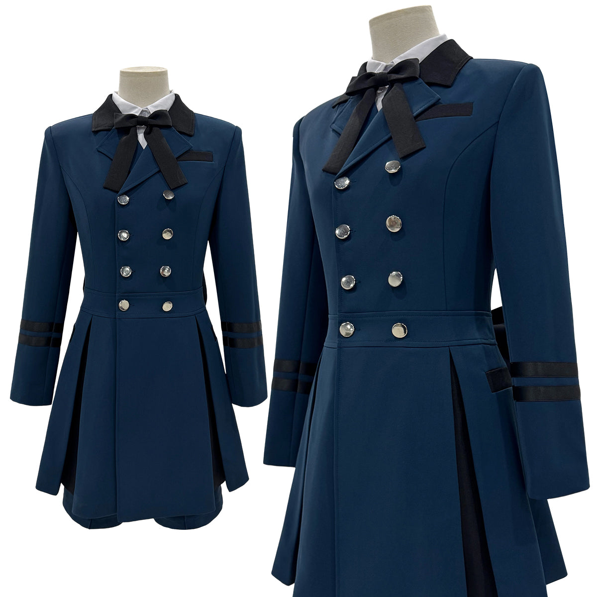 【在庫品】HOLOUN 黒の執事 シエル・ファントムハイヴのコスプレ服 私服 ハロウィン仮装 ゲームコスプレ衣装 セット クリスマス イベント  ゲーム仮装 アニメ 演出服