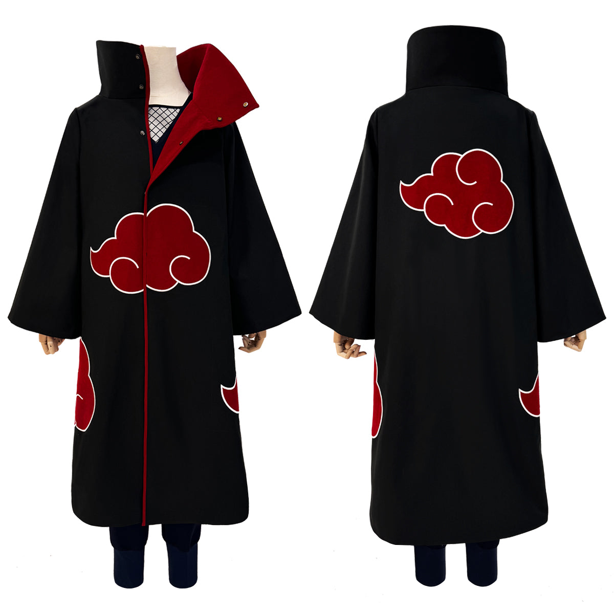 【新着商品】HOLOUN なるとNaルto疾風伝 忍び 忍者 うちはイタチのコスプレ服 ハロウィン仮装 衣装 セット クリスマス イベント  ゲーム仮装 アニメ 演出服