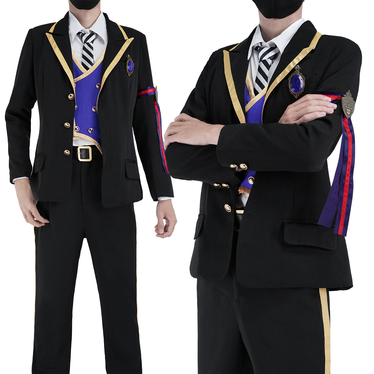 【在庫品】HOLOUN ついすとワンダーランド ポムフィオーレ寮の制服 ハロウィン仮装 衣装 セット クリスマス イベント  ゲーム仮装 アニメ 演出服