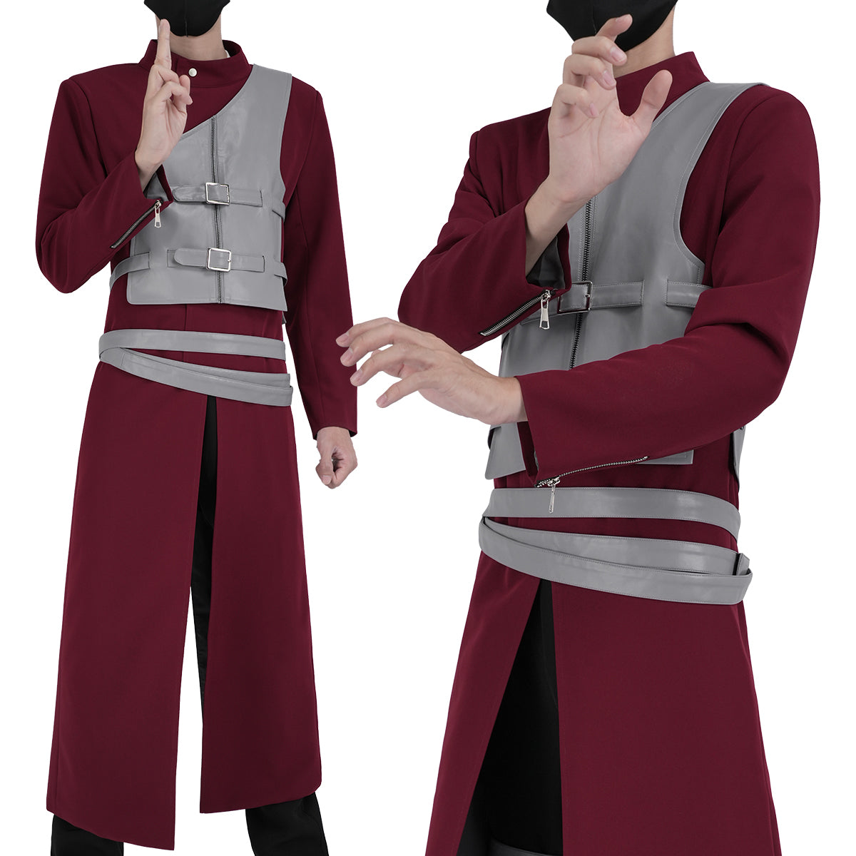 【新着商品】HOLOUN なるとNaルto疾風伝 我愛羅 ガアラのコスプレ服 ハロウィン仮装 衣装 セット クリスマス イベント アニメ 演出服