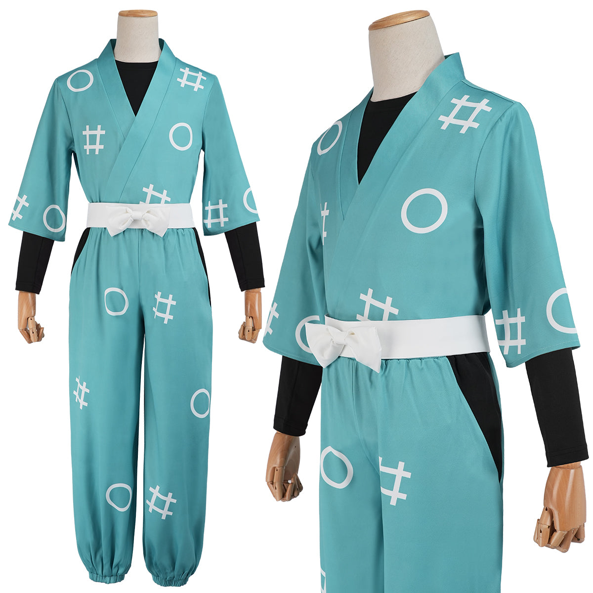 【在庫品】HOLOUN 忍者コスプレ服  忍術学園 1年生 い組 ろ組 は組 猪名寺乱太郎 摂津のきり丸 福富しんべヱ ハロウィン仮装 衣装 セット クリスマス イベント  ゲーム仮装 アニメ 演出服