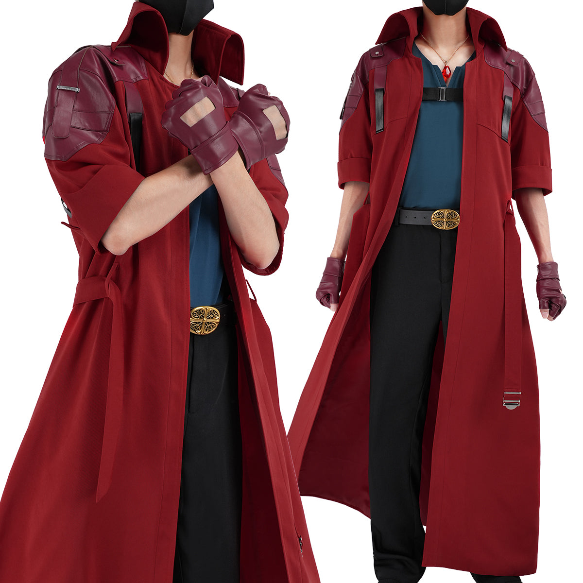 【新着商品】HOLOUN  悪魔泣きだす デビルMayクライ DMC ダンテのコスプレ衣装  cosplay ハロウィン 変装 仮装 コスプレ演出服 コスチューム 舞台装 クリスマス 祝日贈り物