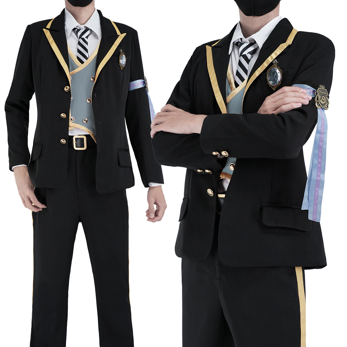 コミラン製】ツイステ オクタヴィネル 制服 XL コスプレ衣装 F-0267 
