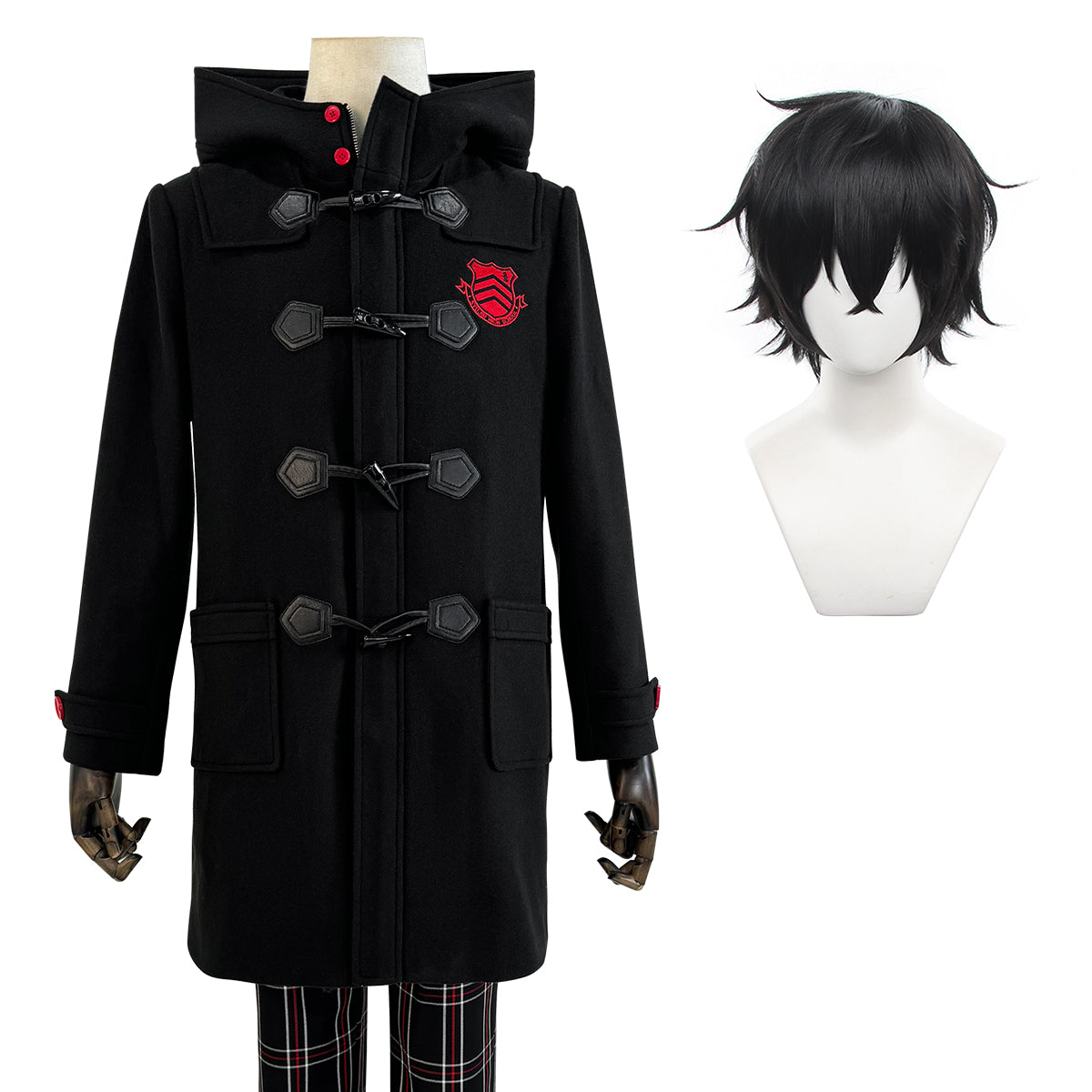 【在庫品】HOLOUN P5 雨宮蓮 冬服 冬の制服 コスプレ衣装  cosplay ハロウィン 変装 仮装 コスプレ演出服 コスチューム 舞台装 クリスマス 祝日贈り物