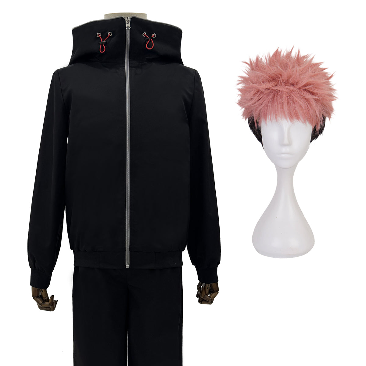 【新着商品】 HOLOUN 呪術JJK第3 死滅回游 虎杖悠仁のパーカー  コスプレ衣装 演出服 ハロウィン 全セット コスチューム 変身 仮装 ハロウィン クリスマス 祝日贈り物 仮装