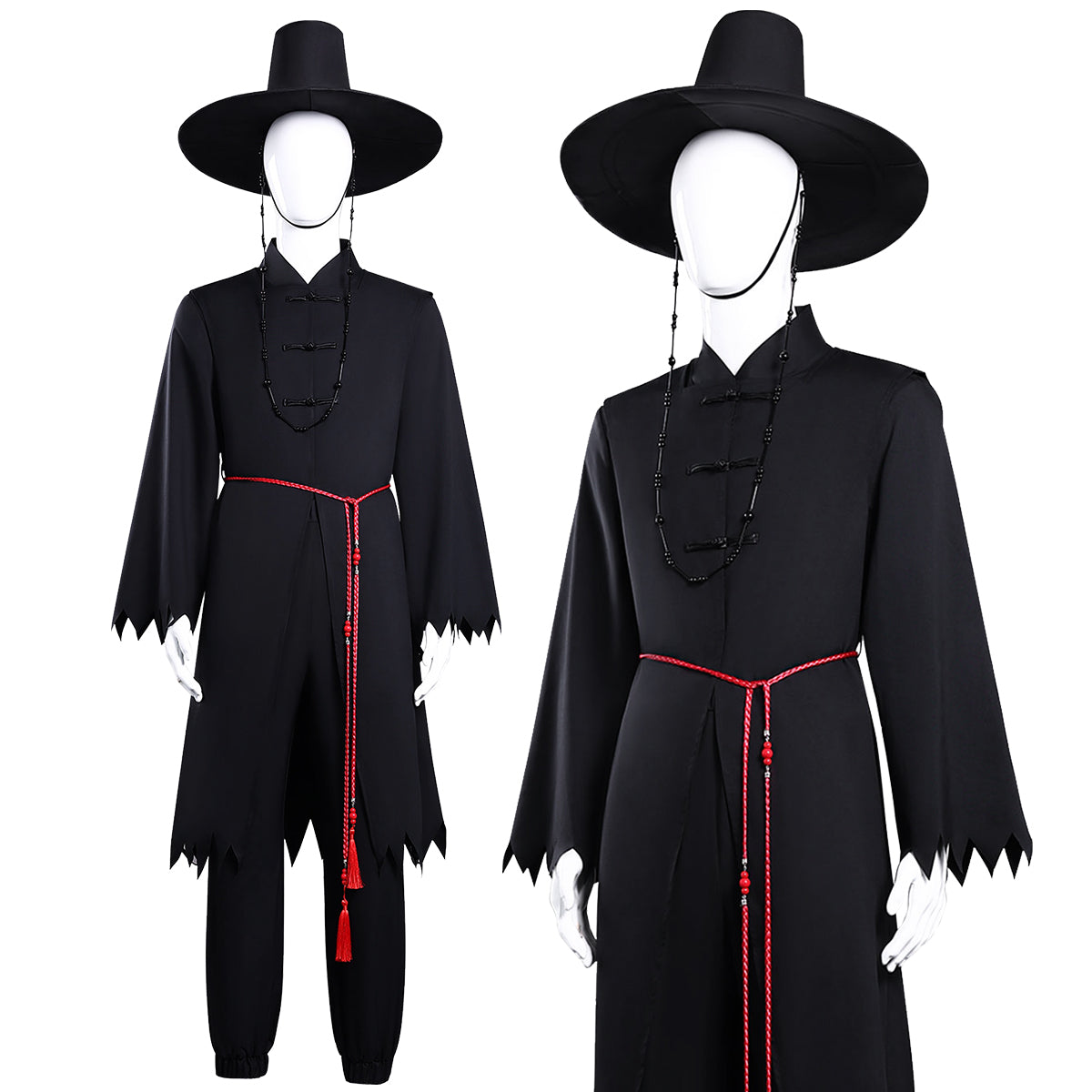 【在庫品】HOLOUN KPOPガールズ! デーモン・ハンターズ Saja Boysのコスプレ服 サジャ・ボーイズ ハロウィン仮装 ゲームコスプレ衣装 セット クリスマス イベント  ゲーム仮装 アニメ 演出服