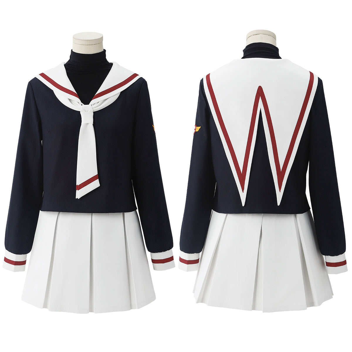 【新着商品】HOLOUN 魔法少女さくら キャプターカード 友枝小学校生徒制服 木之本 桜 コスプレ服 ハロウィン仮装 衣装 セット クリスマス イベント  ゲーム仮装 アニメ 演出服