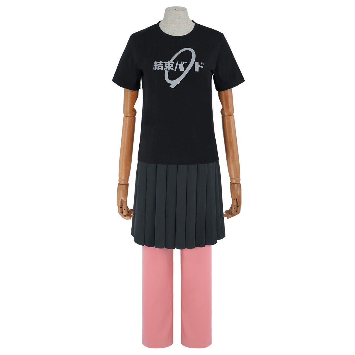 【新着商品】HOLOUN 後藤ひとり ジャージ セット Tシャツのコスプレ服 ハロウィン仮装 衣装 セット クリスマス イベント アニメ 演出服
