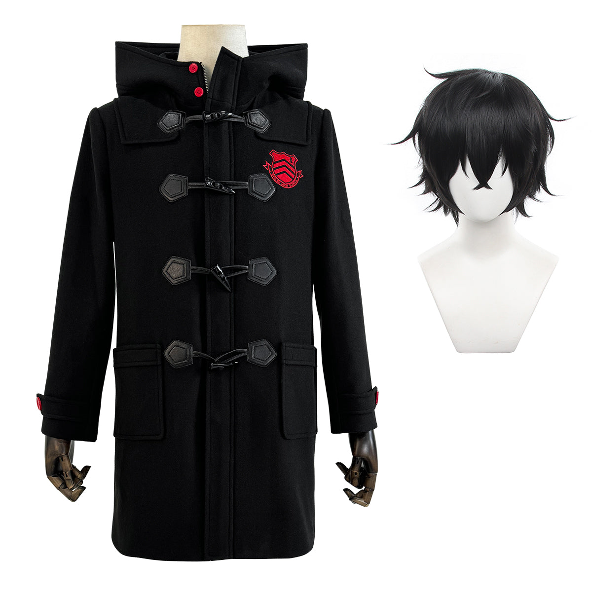 【在庫品】HOLOUN P5 雨宮蓮 冬服 冬の制服 コスプレ衣装  cosplay ハロウィン 変装 仮装 コスプレ演出服 コスチューム 舞台装 クリスマス 祝日贈り物