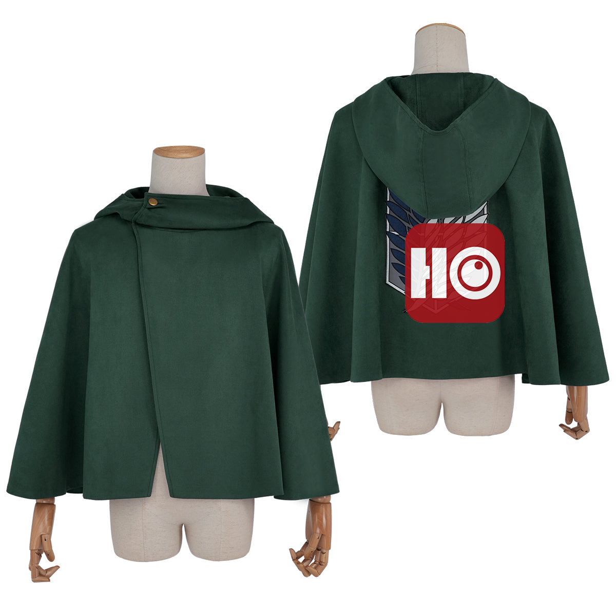 在庫品】進撃のジャイアント 巨人 調査兵団 マント 自由の翼 コート