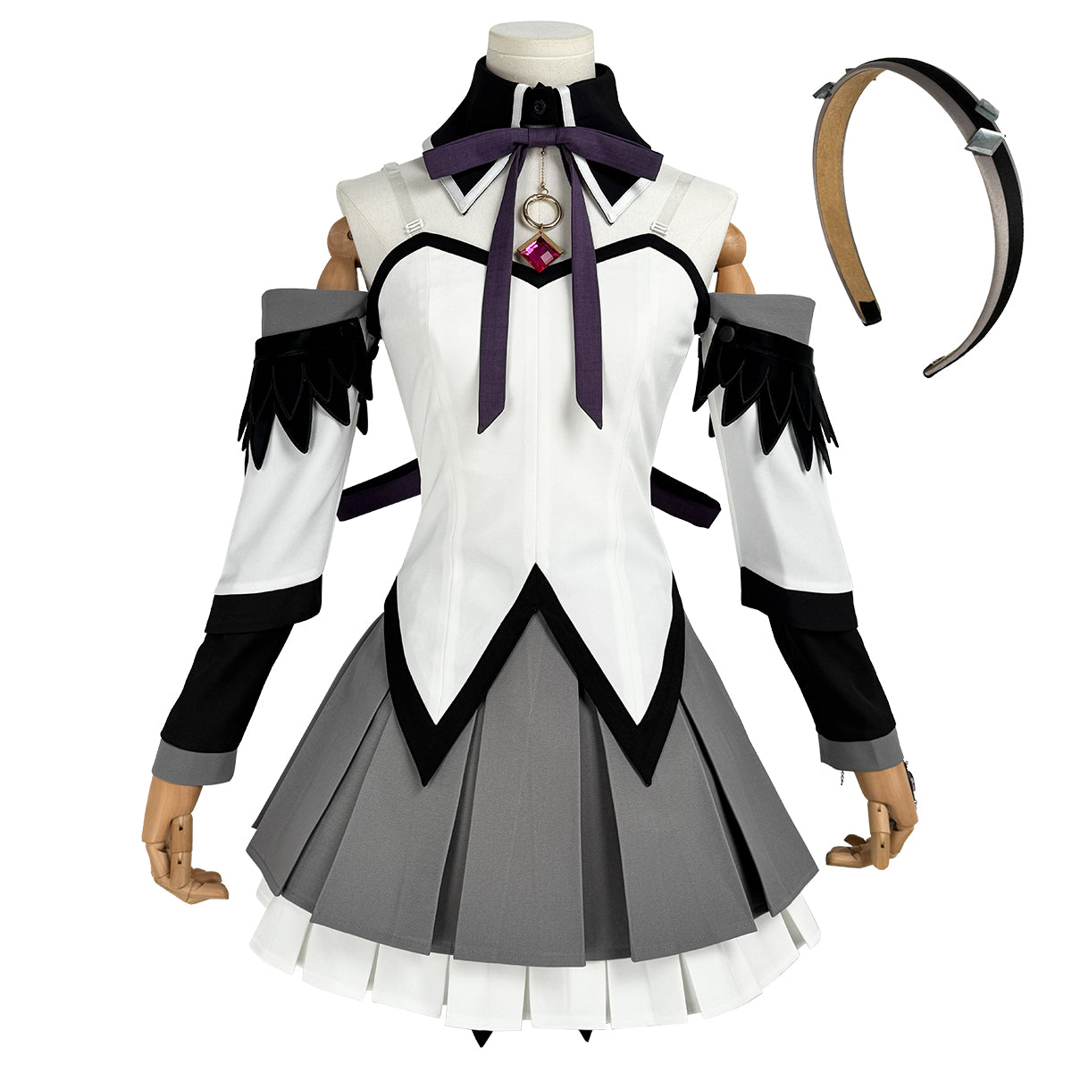 新着商品】HOLOUN 魔法まどか 廻天 劇場版 暁美ほむら 変身 戦闘服