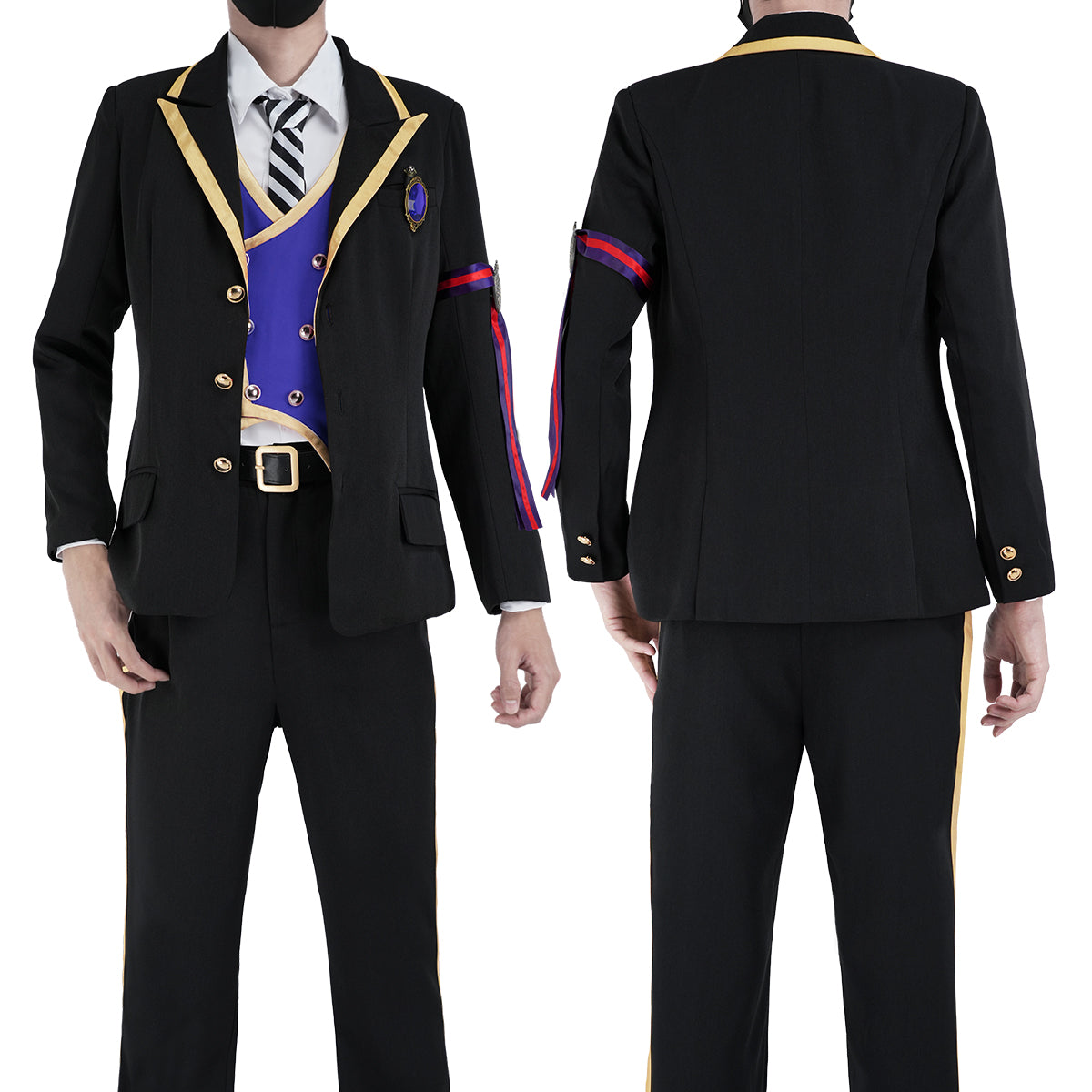 【在庫品】HOLOUN ついすとワンダーランド ポムフィオーレ寮の制服 ハロウィン仮装 衣装 セット クリスマス イベント  ゲーム仮装 アニメ 演出服