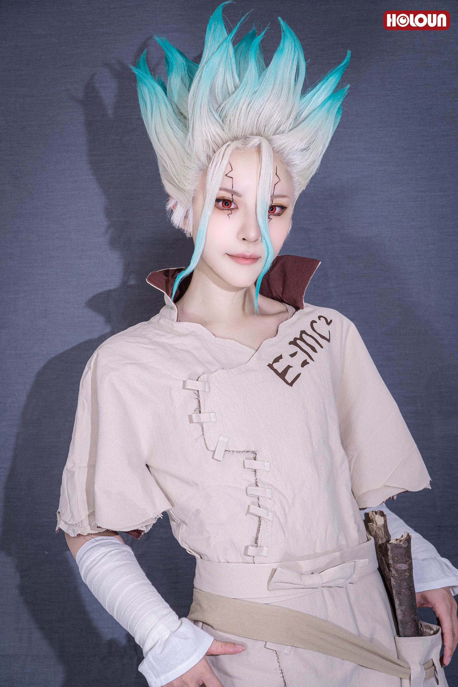 【在庫品】HOLOUN Dr.ストーン Dr.STONE 石神千空のコスプレ服 ハロウィン仮装 衣装 セット クリスマス イベント  アニメ 演出服