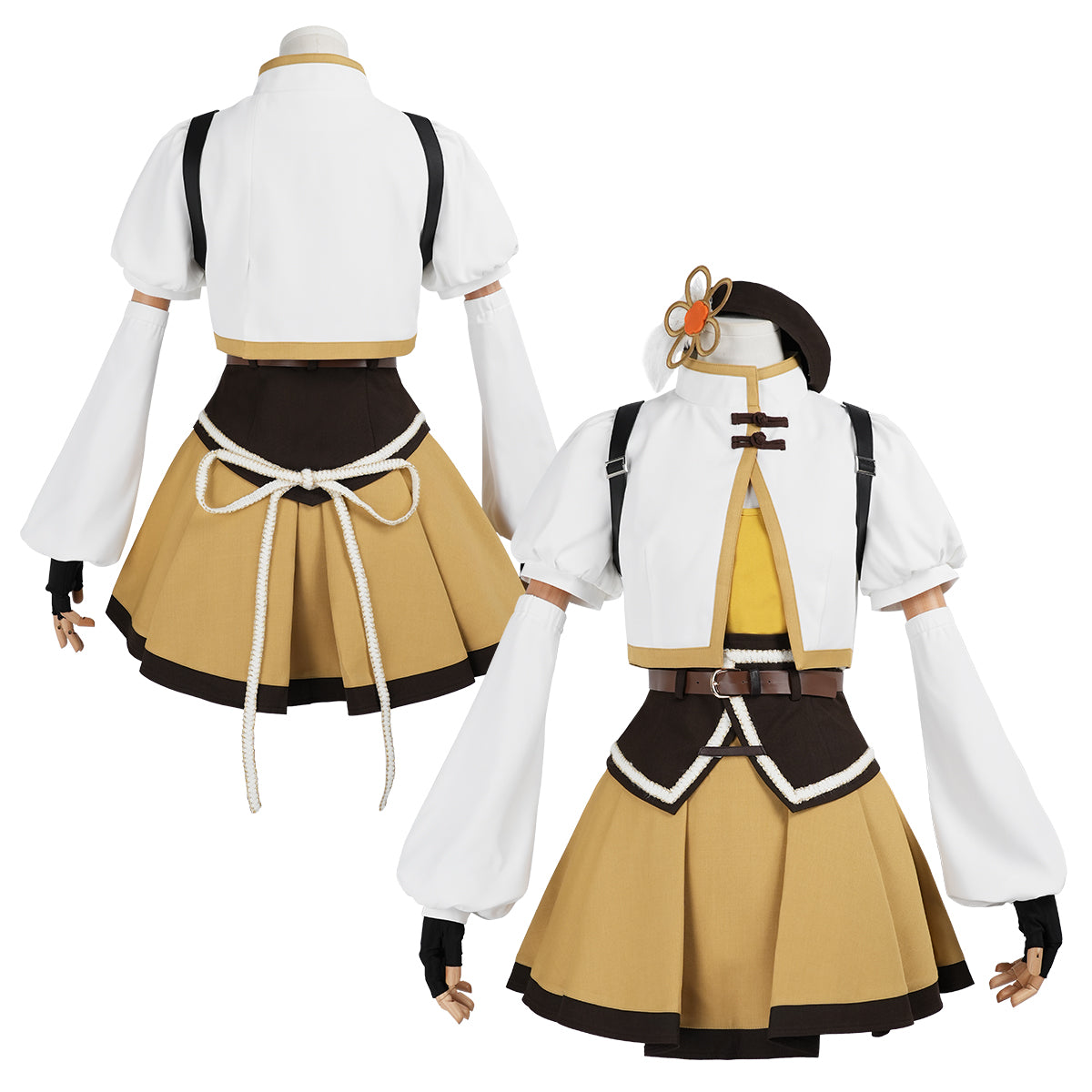 新着商品】HOLOUN 魔法まどか 廻天 劇場版 巴 変身 戦闘服 豪華衣装