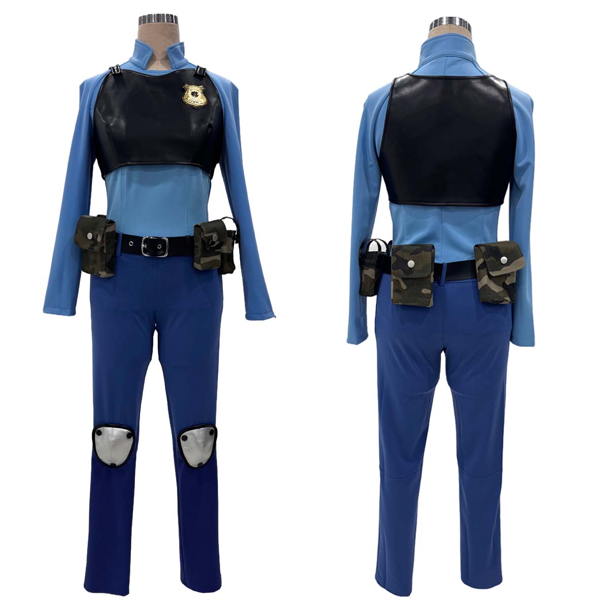 【新着商品】HOLOUN ズ一トピあ ジュディ・ホップスのコスプレ服 警察服 ハロウィン仮装 衣装 クリスマス イベント  ゲーム仮装 アニメ 演出服