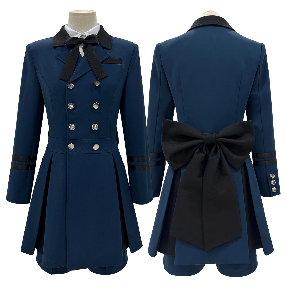 【在庫品】HOLOUN 黒の執事 シエル・ファントムハイヴのコスプレ服 私服 ハロウィン仮装 ゲームコスプレ衣装 セット クリスマス イベント  ゲーム仮装 アニメ 演出服