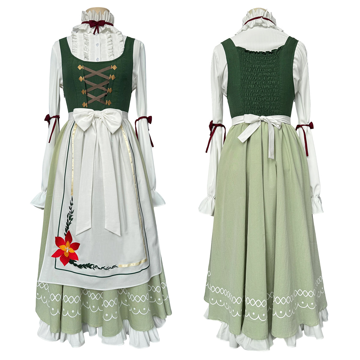 【新着商品】HOLOUN 葬送シリーズフリーレン 中国コラボ フェルンのコスプレ衣装 アニメハロウィン仮装 衣装 ハロウィン仮装 演出服