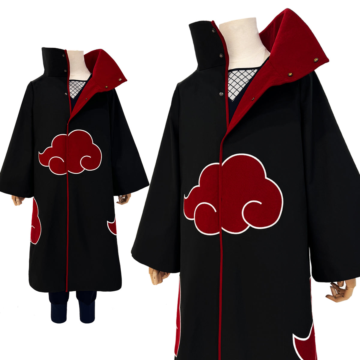 【新着商品】HOLOUN なるとNaルto疾風伝 忍び 忍者 うちはイタチのコスプレ服 ハロウィン仮装 衣装 セット クリスマス イベント  ゲーム仮装 アニメ 演出服