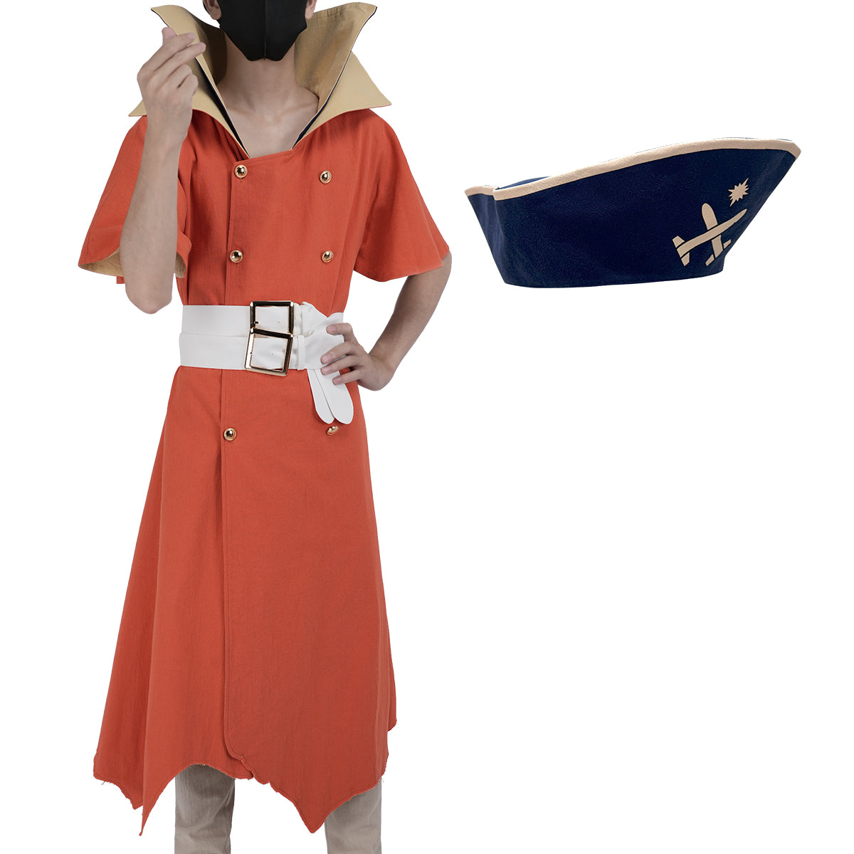 【新着商品】HOLOUN Dr.ストーン Dr.STONE 七海龍水のコスプレ服 ハロウィン仮装 衣装 セット クリスマス イベント  アニメ 演出服