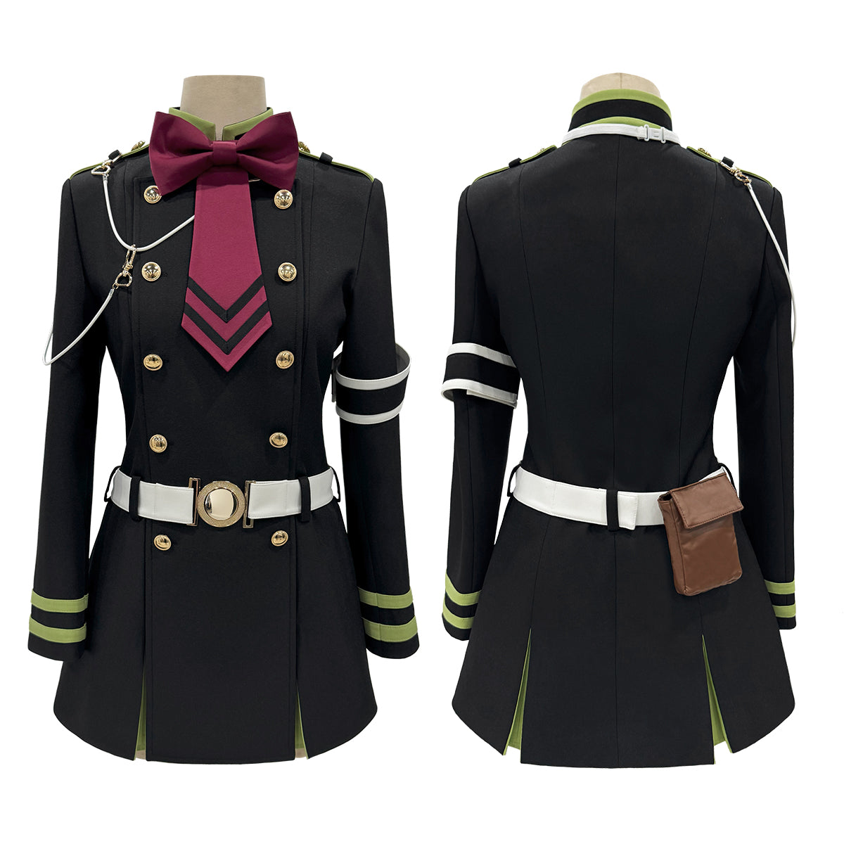 【新着商品】HOLOUN 終わるセラフ 柊シノアのコスプレ服 SeraphOfThEnd ハロウィン仮装 衣装 セット クリスマス イベント  ゲーム仮装 アニメ 演出服