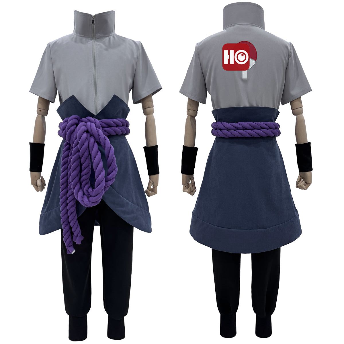 【新着商品】HOLOUN なるとNaルto疾風伝 忍び 忍者 うちはサスケのコスプレ服 ハロウィン仮装 衣装 セット クリスマス イベント  ゲーム仮装 アニメ 演出服