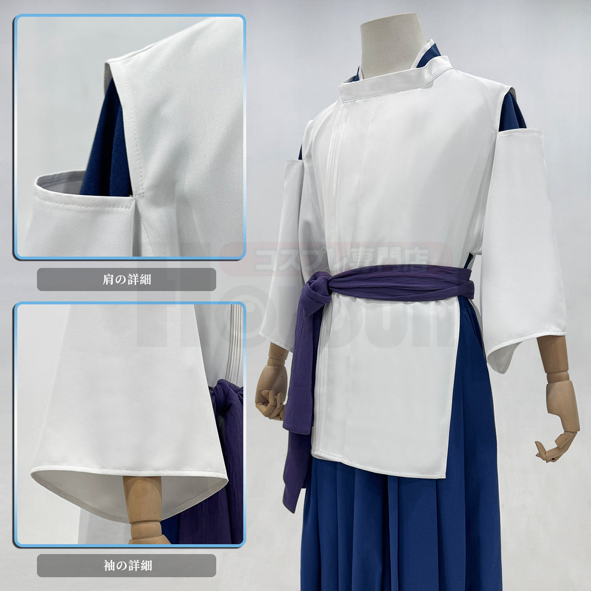 【在庫品】HOLOUN 千と神隠しの千尋 ハク/ニギハヤミコハクヌシのコスプレ衣装  cosplay ハロウィン 変装 仮装 コスプレ演出服 コスチューム 舞台装 クリスマス 祝日贈り物