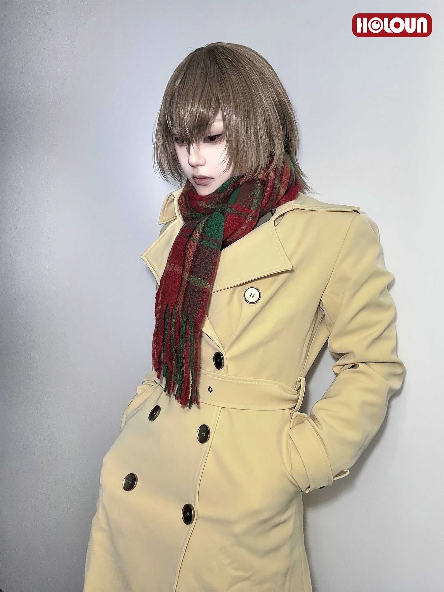 【在庫品】HOLOUN P5 明智吾郎 冬服 冬の制服 コスプレ衣装  cosplay ハロウィン 変装 仮装 コスプレ演出服 コスチューム 舞台装 クリスマス 祝日贈り物