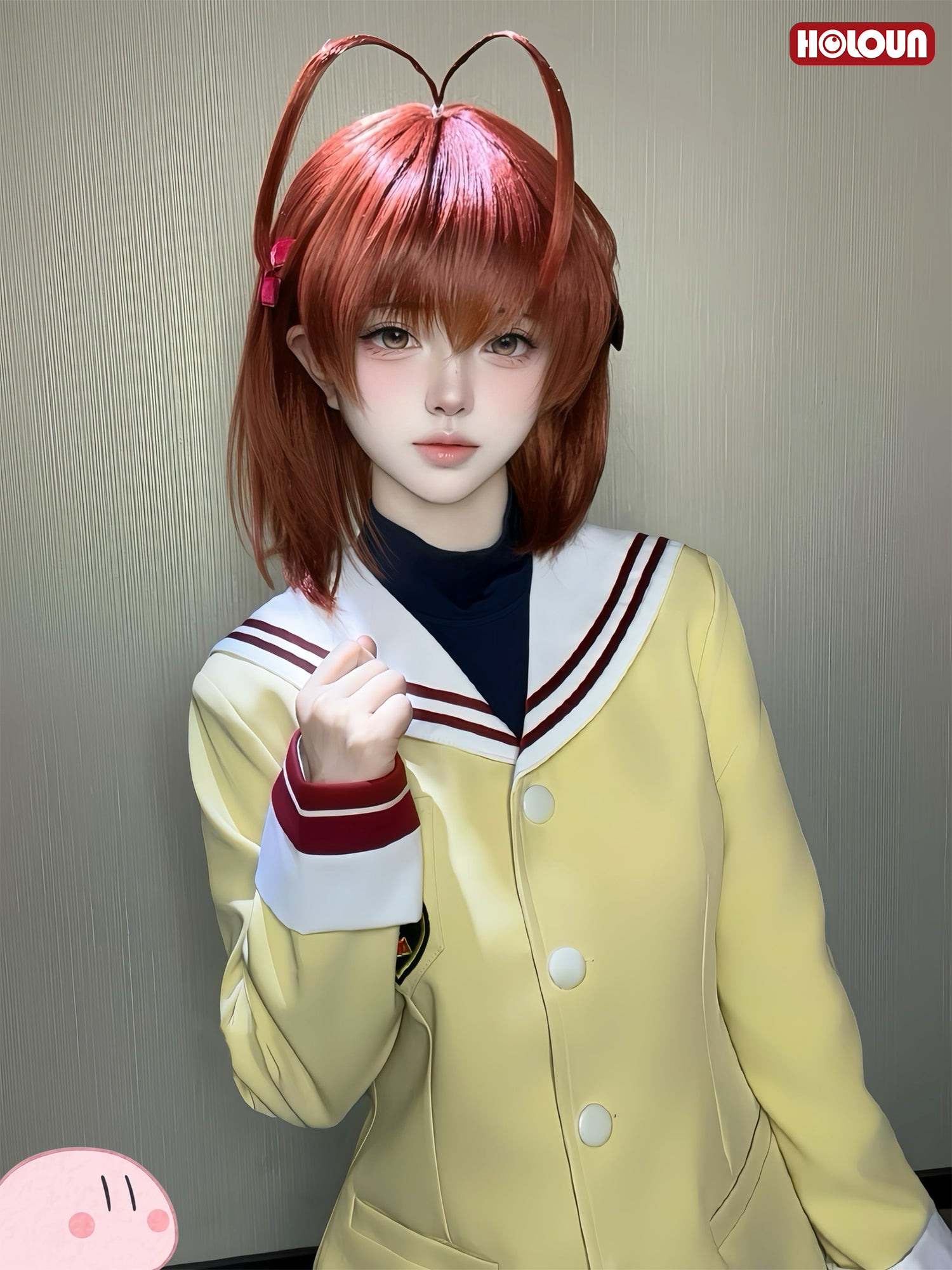 【在庫品】HOLOUN  光坂高校 女子制服 古河渚 坂上智代 藤林杏 一之濑琴美 コスプレ衣装  cosplay ハロウィン 変装 仮装 コスプレ演出服 コスチューム 舞台装 クリスマス 祝日贈り物