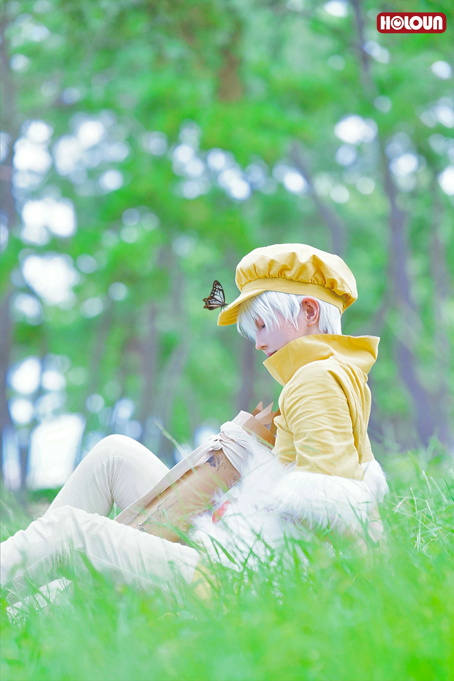 【在庫品】HOLOUN Dr.ストーン Dr.STONE 西園寺羽京のコスプレ服 ハロウィン仮装 衣装 セット クリスマス イベント  アニメ 演出服