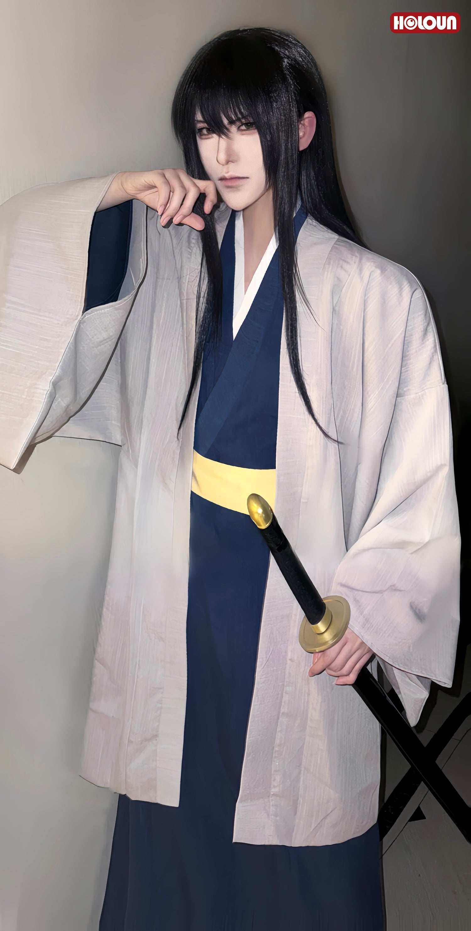 【在庫品】HOLOUN 銀たま 桂小太郎 かつらこたろう コスプレ衣装  cosplay ハロウィン 変装 仮装  コスチューム 舞台装 クリスマス 祝日贈り物