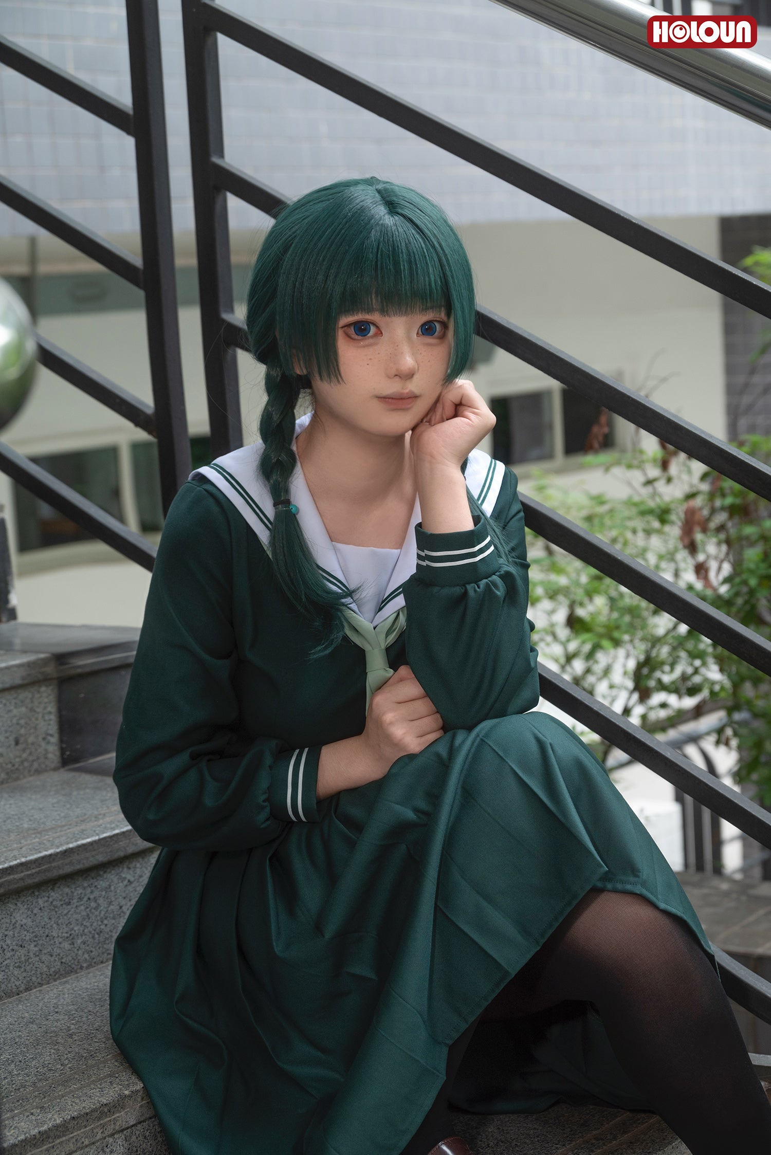 【在庫品】HOLOUN 薬屋 コスプレ衣装  マオマオ 猫猫  制服セット コスプレ衣装 アニメハロウィン仮装 衣装 ハロウィン仮装 演出服