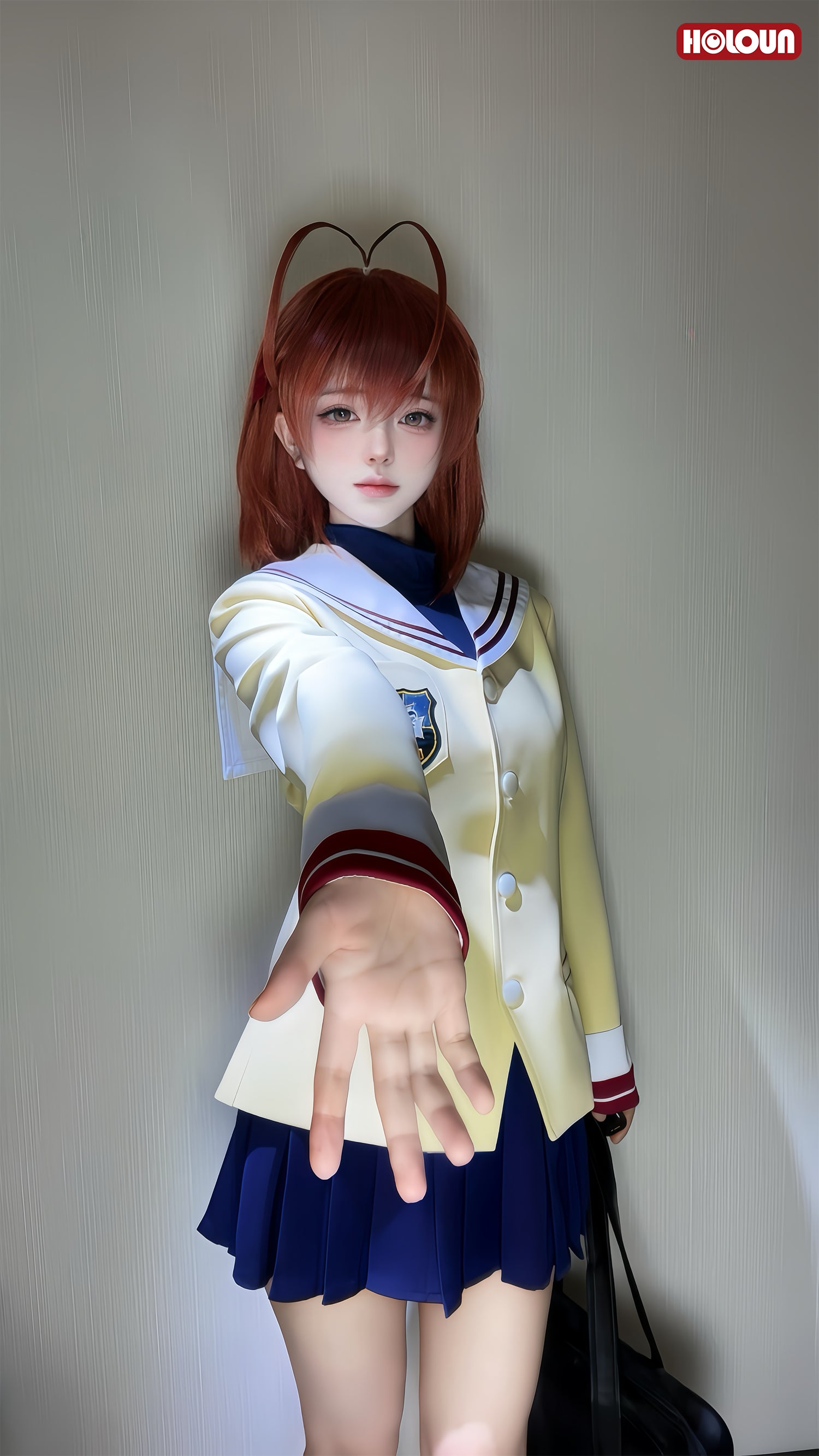 【在庫品】HOLOUN  光坂高校 女子制服 古河渚 坂上智代 藤林杏 一之濑琴美 コスプレ衣装  cosplay ハロウィン 変装 仮装 コスプレ演出服 コスチューム 舞台装 クリスマス 祝日贈り物