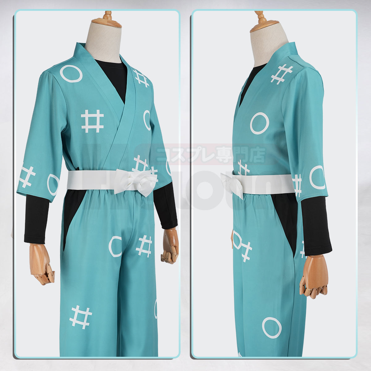 【在庫品】HOLOUN 忍者コスプレ服  忍術学園 1年生 い組 ろ組 は組 猪名寺乱太郎 摂津のきり丸 福富しんべヱ ハロウィン仮装 衣装 セット クリスマス イベント  ゲーム仮装 アニメ 演出服
