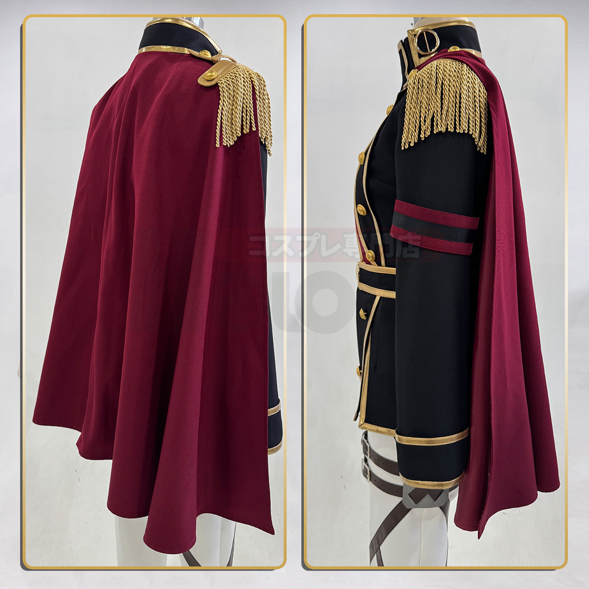【新着商品】進撃のジャイアント 巨人 式典兵団服 ミカサ 女性用サイズ コスプレ衣装  cosplay ハロウィン 変装 仮装 コスプレ演出服 コスチューム 舞台装 クリスマス 祝日贈り物