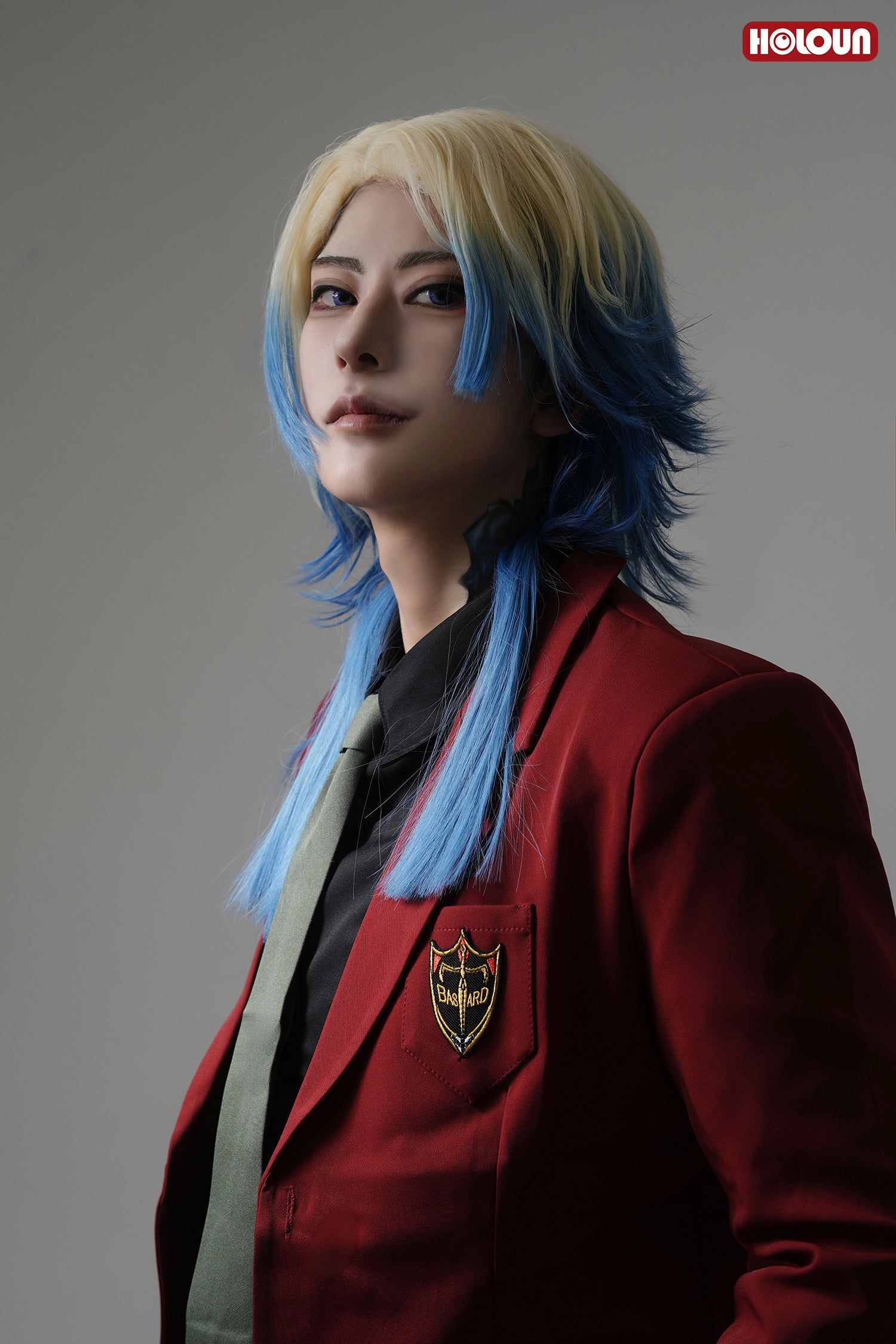 【在庫品】HOLOUN ブルロク Blue＆Lock エゴ展 赤いスーツ カイザー　上下セット　イベント アニメハロウィン仮装 演出服祝日贈り物