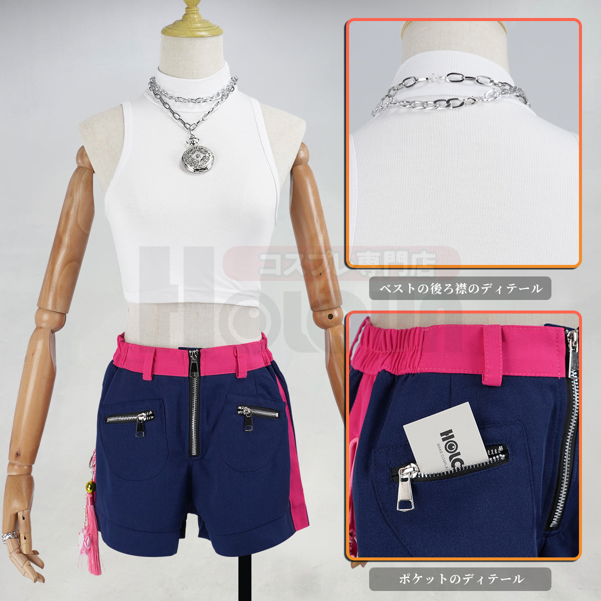 【在庫品】HOLOUN KPOPガールズ! デーモン・ハンターズ kpop demon hunters ルミRumi ゾーイZoe ミラMiraのコスプレ服 スーツ ハロウィン仮装 ゲームコスプレ衣装 セット クリスマス イベント  ゲーム仮装 アニメ 演出服
