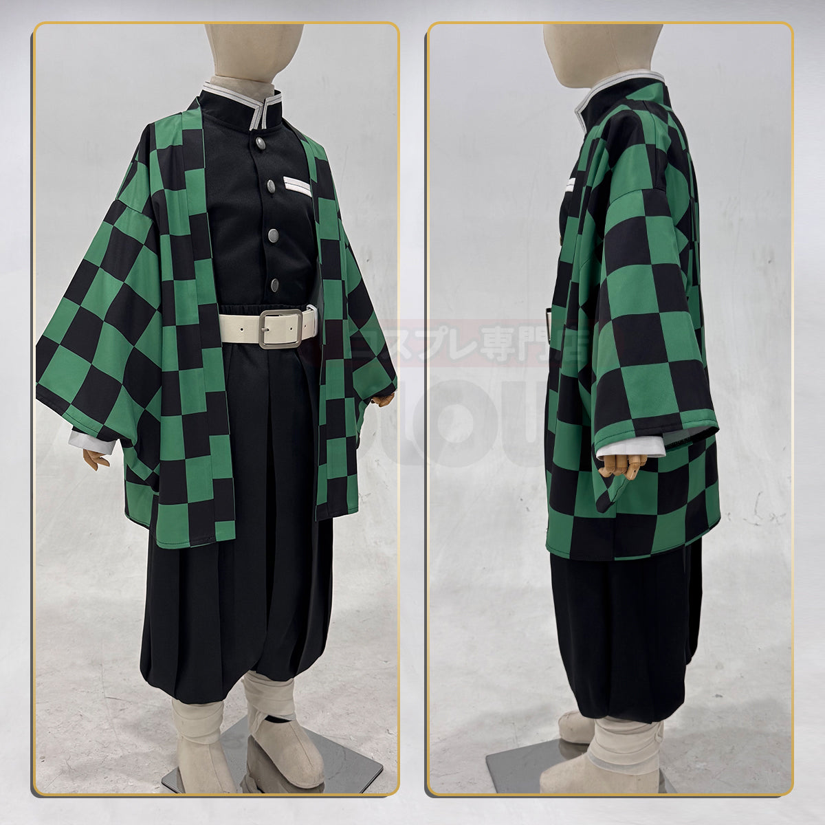 【新着商品】HOLOUN 鬼殺の隊シリーズ 子供用 竈門炭治郎のコスプレ服 子供用サイズ ハロウィン アニメハロウィン仮装 衣装 セット クリスマス イベント  アニメ 演出服