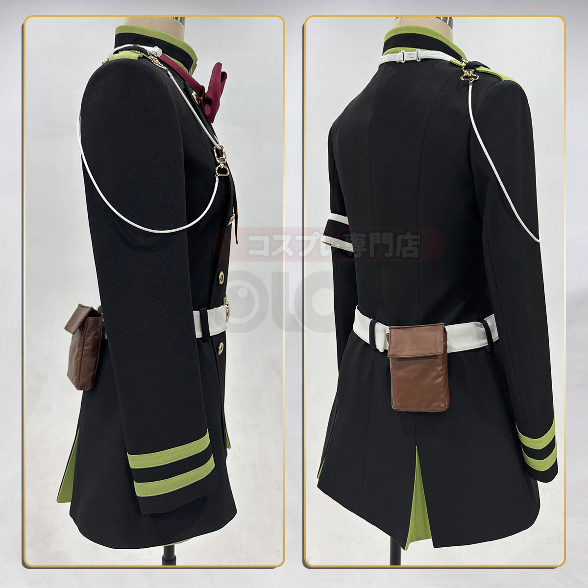 【新着商品】HOLOUN 終わるセラフ 柊シノアのコスプレ服 SeraphOfThEnd ハロウィン仮装 衣装 セット クリスマス イベント  ゲーム仮装 アニメ 演出服