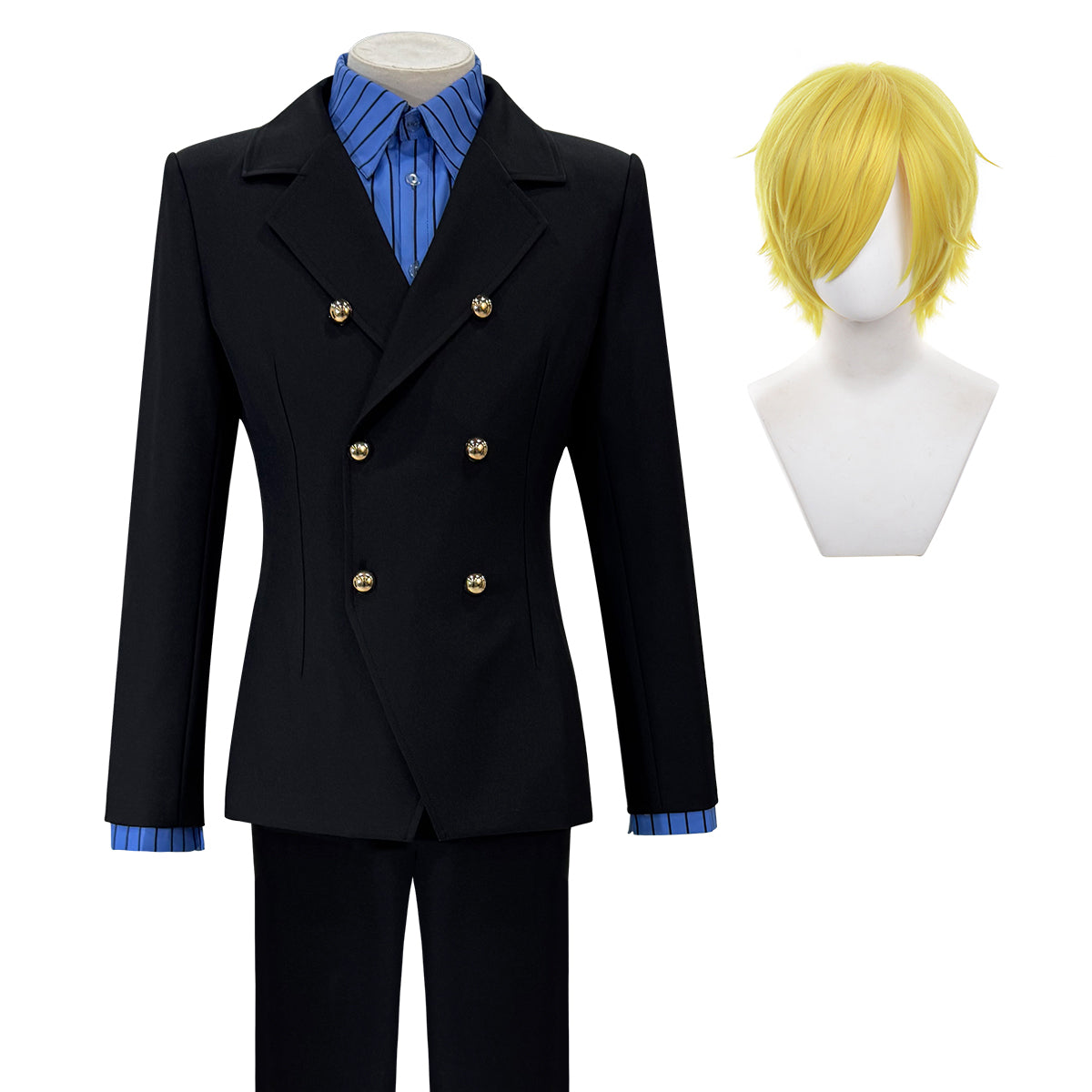 【新着商品】HOLOUN ONEピース サンジのコスプレ衣装  cosplay ハロウィン 変装 仮装 コスプレ演出服 コスチューム 舞台装 クリスマス 祝日贈り物