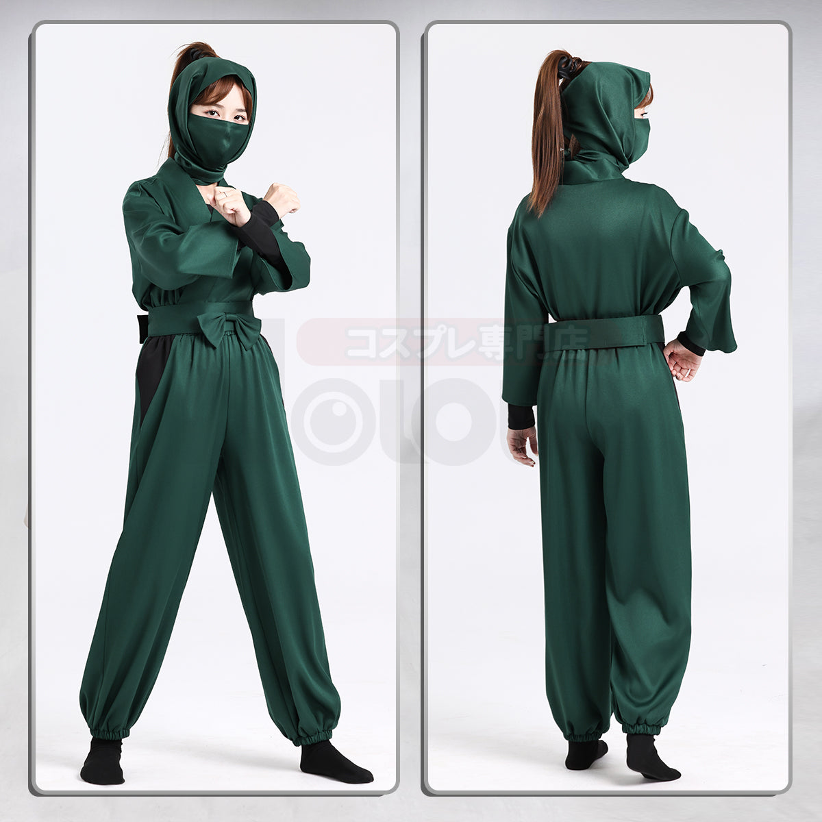 【在庫品】HOLOUN 忍者 忍者コスプレ服  忍術学園 忍者教師 忍者先生 2年生 3年生 4年生 5年生 6年生 い組 ろ組 は組 ハロウィン仮装 衣装 セット クリスマス イベント  ゲーム仮装 アニメ 演出服