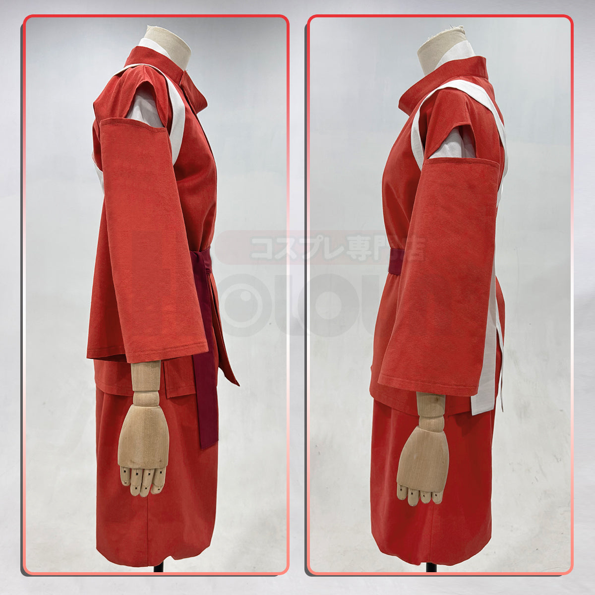 【在庫品】HOLOUN 千と神隠しの千尋 荻野千尋のコスプレ衣装  cosplay ハロウィン 変装 仮装 コスプレ演出服 コスチューム 舞台装 クリスマス 祝日贈り物