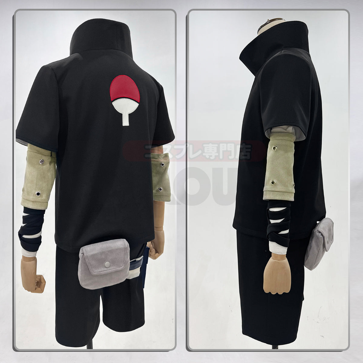 【新着商品】HOLOUN なるとNaルto疾風伝 中忍試験 うちはサスケのコスプレ服 ハロウィン仮装 衣装 セット クリスマス イベント  ゲーム仮装 アニメ 演出服