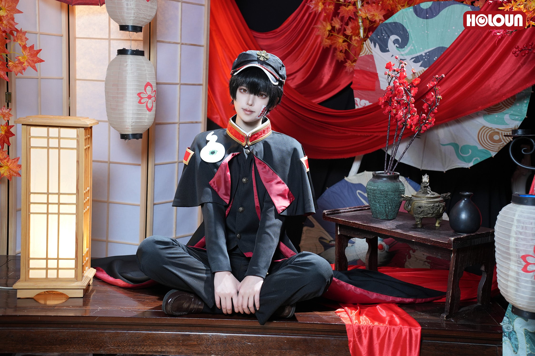 【在庫品】HOLOUN 地縛花子君 花子君 コスプレ衣装  cosplay ハロウィン 変装 仮装 コスプレ演出服 コスチューム 舞台装 クリスマス 祝日贈り物