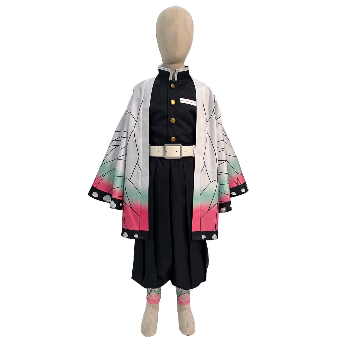 【新着商品】HOLOUN 鬼殺の隊シリーズ 子供用 胡蝶しのぶのコスプレ服 子供用サイズ ハロウィン アニメハロウィン仮装 衣装 セット クリスマス イベント  アニメ 演出服